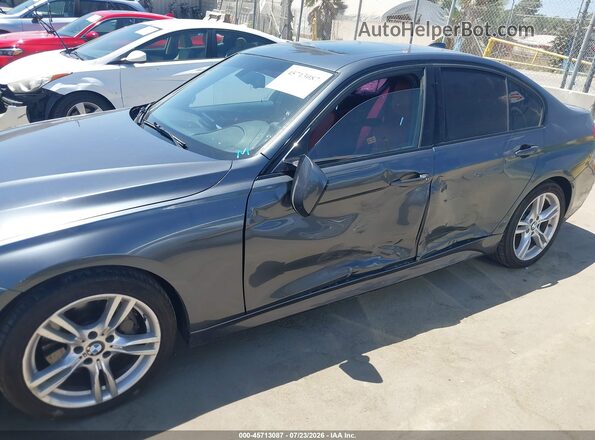 WBA8B9G52JNU98710 2018 BMW 3 SERIES Black Front view