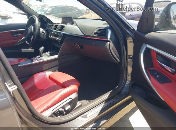 WBA8B9G52JNU98710 2018 BMW 3 SERIES Black Front interior view
