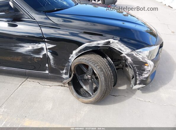 WBA8B9G53HNU49574 2017 BMW 3 SERIES Black წინა ხედი