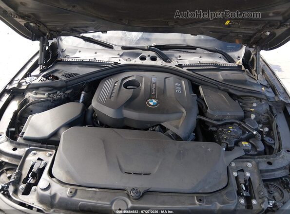 WBA8B9G53HNU49574 2017 BMW 3 SERIES Black უკანა ხედი