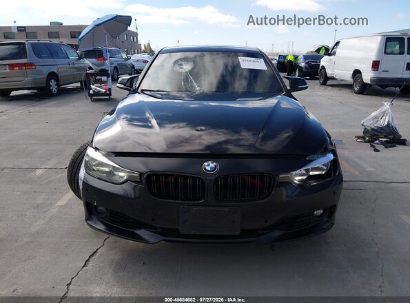 WBA8B9G53HNU49574 2017 BMW 3 SERIES Black ხელსაწყოთა პანელის ხედი