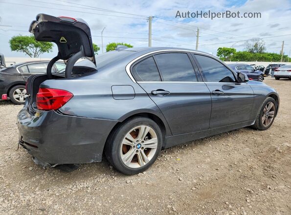 WBA8B9G53JNU58071 2018 BMW 3 SERIES Серый Задняя правая четверть