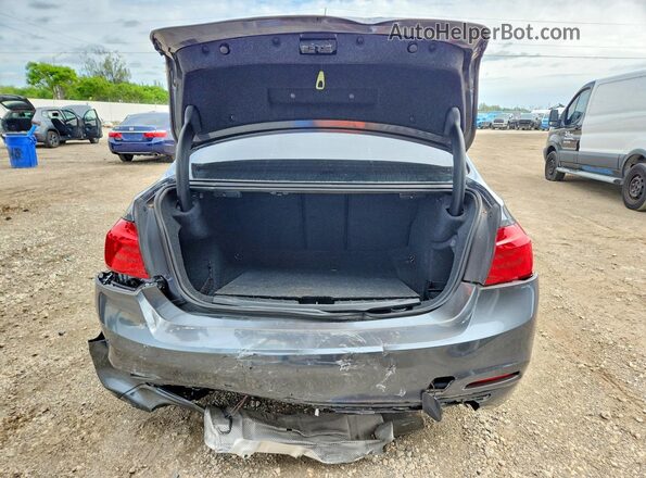 WBA8B9G53JNU58071 2018 BMW 3 SERIES Серый Вид сзади