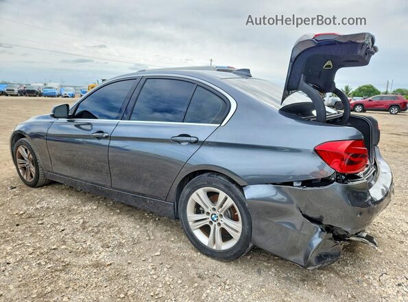WBA8B9G53JNU58071 2018 BMW 3 SERIES Серый Задняя левая четверть