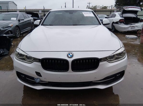 WBA8B9G57HNU09479 2017 BMW 3 SERIES Белый Вид задней части салона
