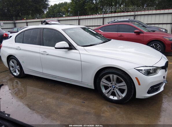WBA8B9G57HNU09479 2017 BMW 3 SERIES Белый Панорамный вид салона 360°