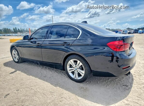 WBA8B9G57HNU09529 2017 BMW 3 SERIES Black Հետևի ձախ