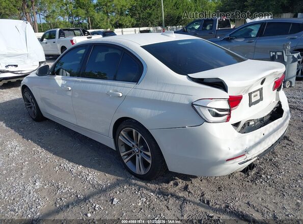 WBA8B9G59HNU49188 2017 BMW 3 SERIES White Tył lewy
