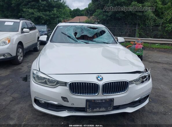 WBA8B9G5XHNU09203 2017 BMW 3 SERIES White Սարքավորումների վահանակի տեսք