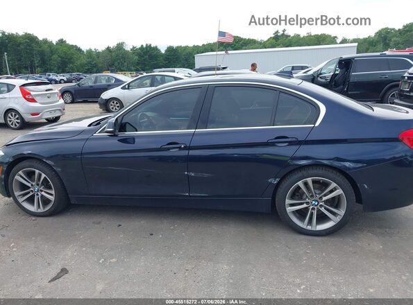 WBA8D9C31HA004580 2017 BMW 3 SERIES Blue Панорамний вид салону 360°