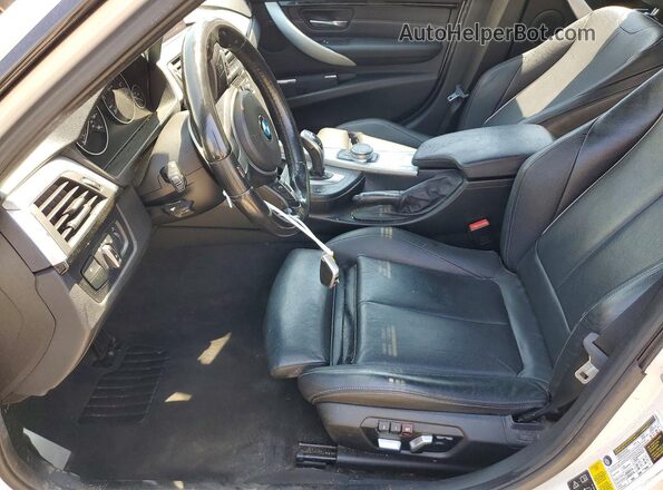 WBA8D9C34HA004413 2017 BMW 3 SERIES White წინა სალონის ხედი