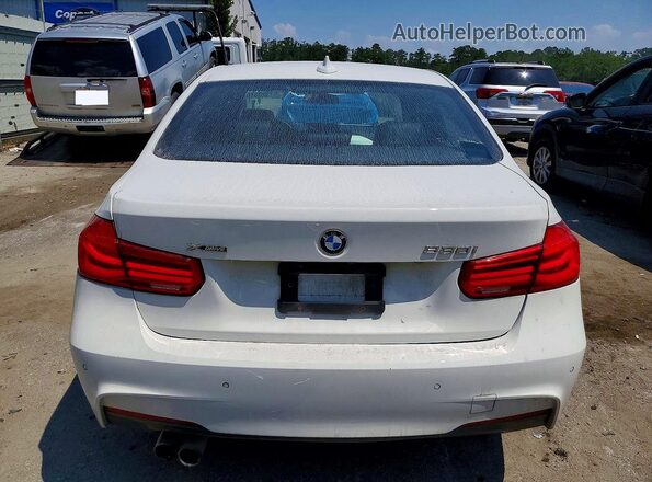 WBA8D9C34HA004413 2017 BMW 3 SERIES White უკანა ხედი