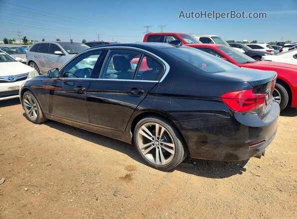 WBA8D9C50JEM34293 2018 BMW 3 SERIES Black Tył lewy