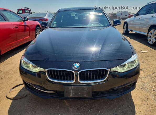 WBA8D9C50JEM34293 2018 BMW 3 SERIES Black Widok z przodu