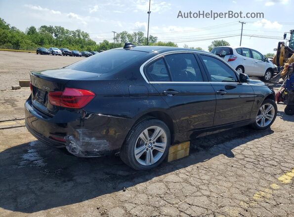 WBA8D9C51JEM31628 2018 BMW 3 SERIES Black Rear right
