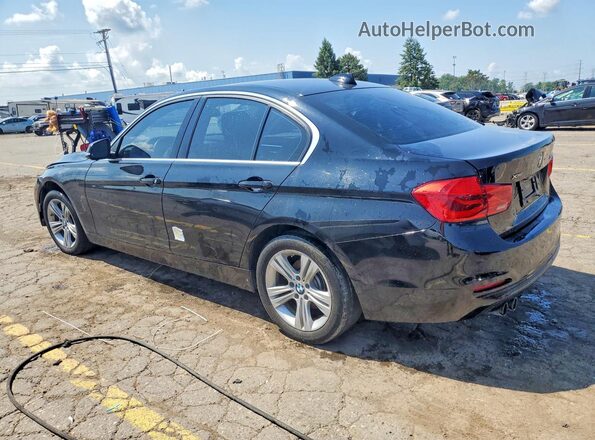 WBA8D9C51JEM31628 2018 BMW 3 SERIES Black Rear left