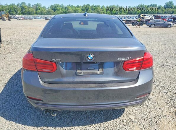 WBA8D9C53JEB35190 2018 BMW 3 SERIES Серый Вид сзади