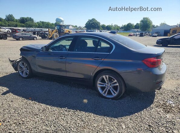 WBA8D9C53JEB35190 2018 BMW 3 SERIES Серый Задняя левая четверть