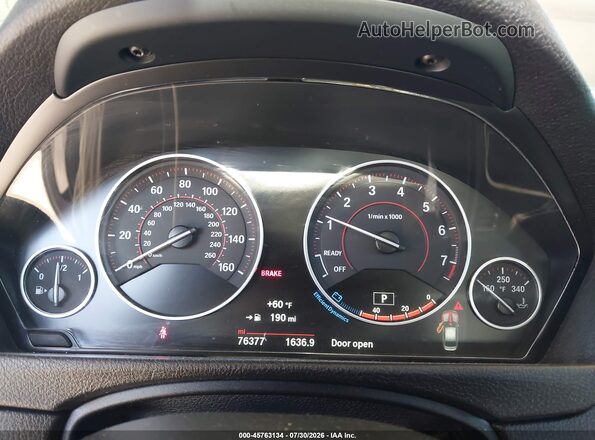 WBA8D9C55HK678307 2017 BMW 3 SERIES Gray Հետևի նստատեղերի տեսք