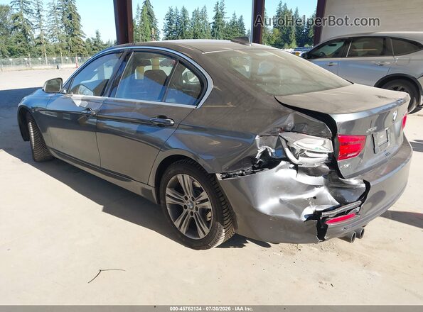 WBA8D9C55HK678307 2017 BMW 3 SERIES Gray Հետևի ձախ