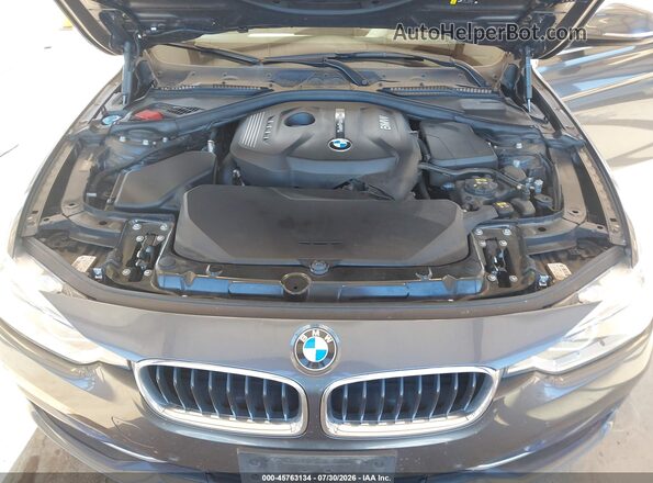 WBA8D9C55HK678307 2017 BMW 3 SERIES Gray Հետևի տեսք