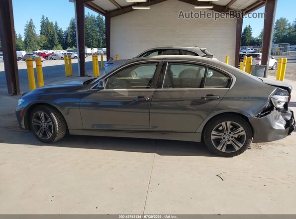 WBA8D9C55HK678307 2017 BMW 3 SERIES Gray Սալոնի 360 աստիճան տեսք