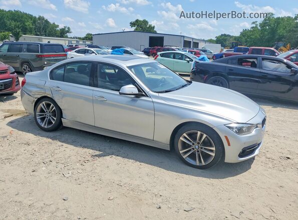 WBA8D9C55JA615560 2018 BMW 3 SERIES Gray Առջևի աջ
