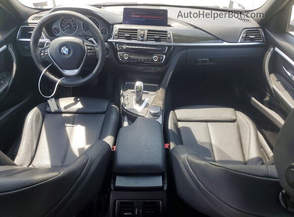 WBA8D9C55JA615560 2018 BMW 3 SERIES Gray Առջևի վահանակի տեսք