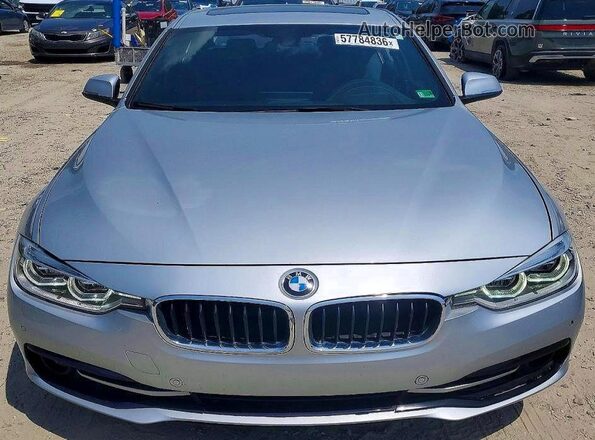 WBA8D9C55JA615560 2018 BMW 3 SERIES Gray Դիմացի տեսք