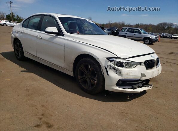 WBA8D9C56JEB35832 2018 BMW 3 SERIES White Front right
