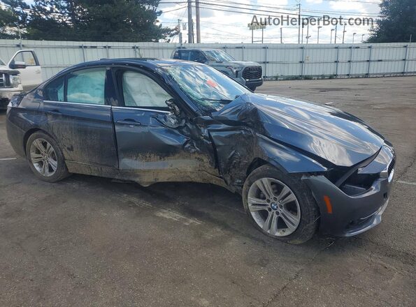 WBA8D9C59JA614301 2018 BMW 3 SERIES Gray Передня права чверть