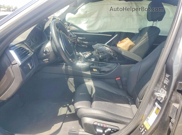 WBA8D9C59JA614301 2018 BMW 3 SERIES Gray Вид салону спереду