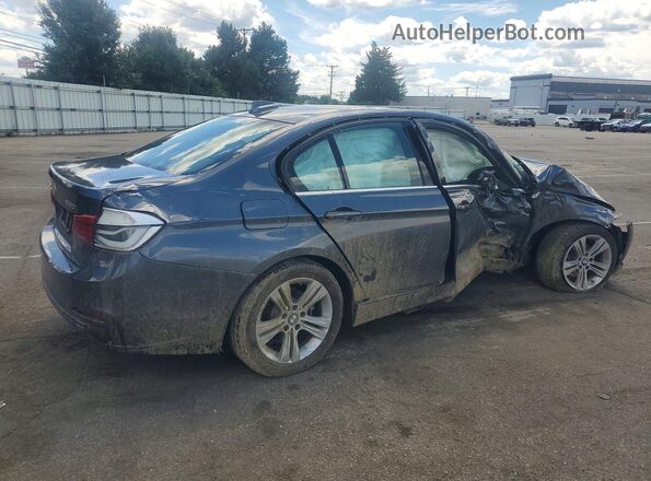 WBA8D9C59JA614301 2018 BMW 3 SERIES Gray Задня права чверть