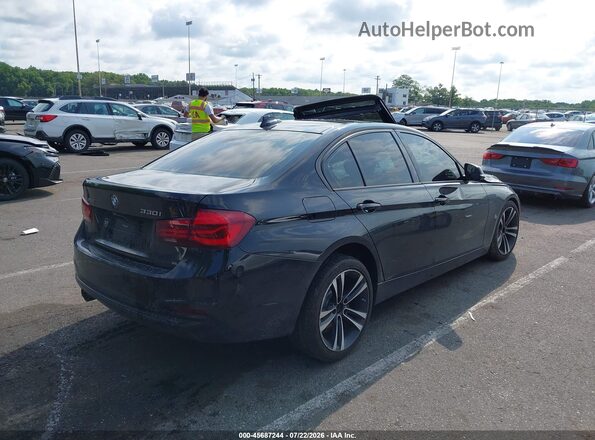 WBA8D9C59JA616369 2018 BMW 3 SERIES Black უკანა მარჯვენა