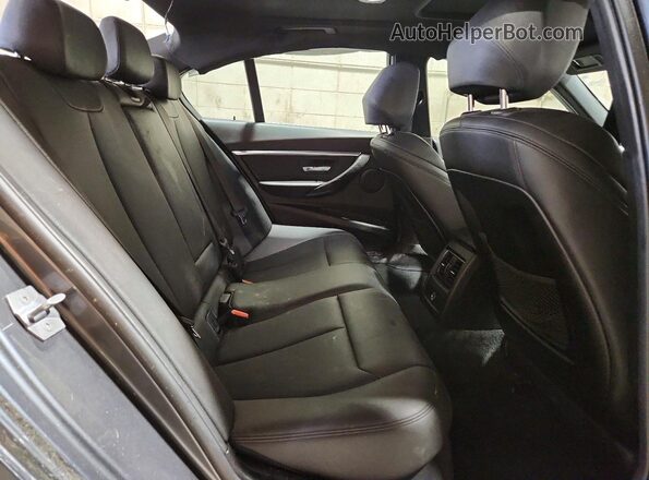 WBA8D9C59JEM33319 2018 BMW 3 SERIES Gray Вид задніх сидінь