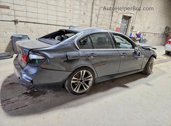 WBA8D9C59JEM33319 2018 BMW 3 SERIES Gray Задня права чверть