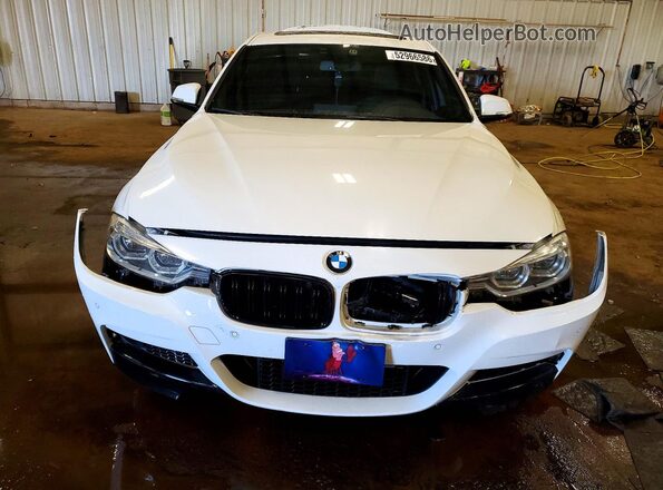 WBA8D9C5XJA012829 2018 BMW 3 SERIES White Вид спереду