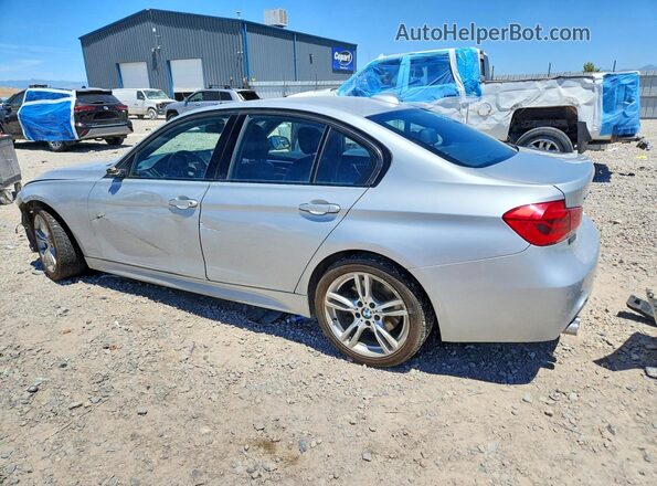WBA8D9C5XJA013348 2018 BMW 3 SERIES Silver Հետևի ձախ