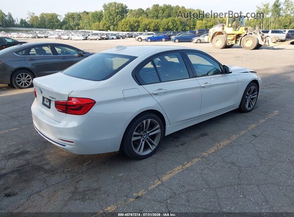 WBA8D9C5XJA615246 2018 BMW 3 SERIES White უკანა მარჯვენა
