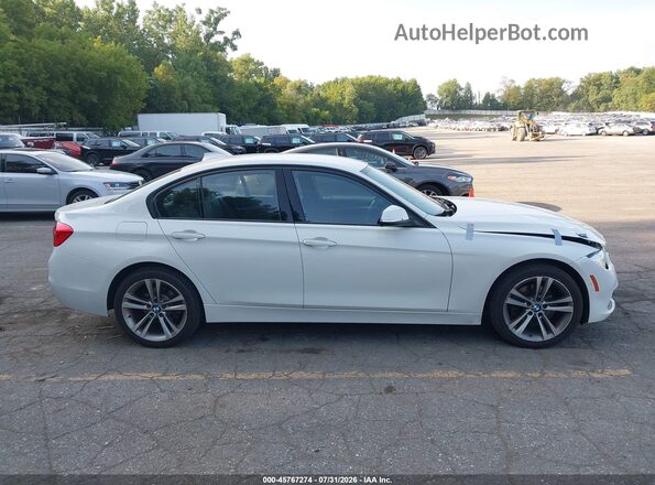 WBA8D9C5XJA615246 2018 BMW 3 SERIES White უკანა სალონის ხედი