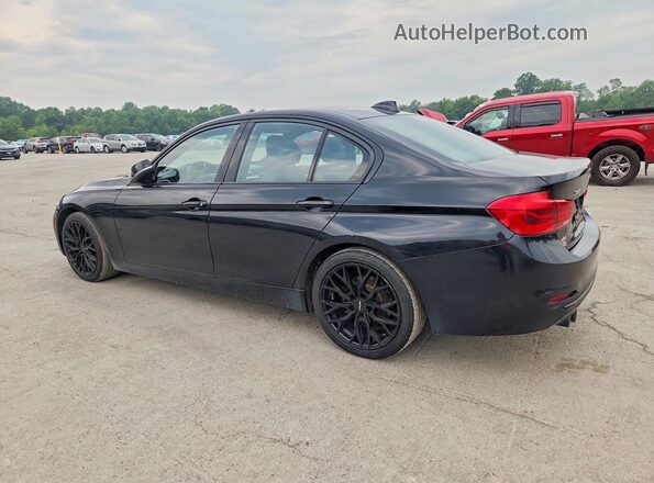 WBA8D9C5XJEM34527 2018 BMW 3 SERIES Black Задня ліва чверть