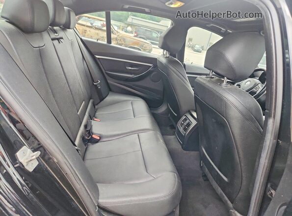 WBA8D9C5XJEM34527 2018 BMW 3 SERIES Black Вид задніх сидінь