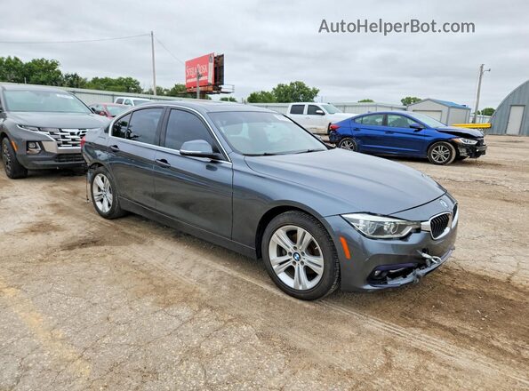 WBA8D9G30HNU62226 2017 BMW 3 SERIES Gray Przód prawy