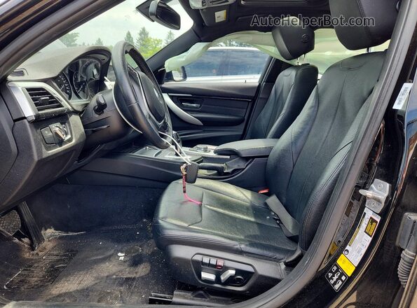 WBA8D9G32HNU63734 2017 BMW 3 SERIES Black Սալոնի դիմացի տեսք
