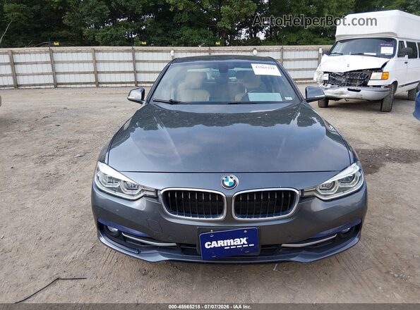 WBA8D9G32HNU64155 2017 BMW 3 SERIES Gray Widok z przodu
