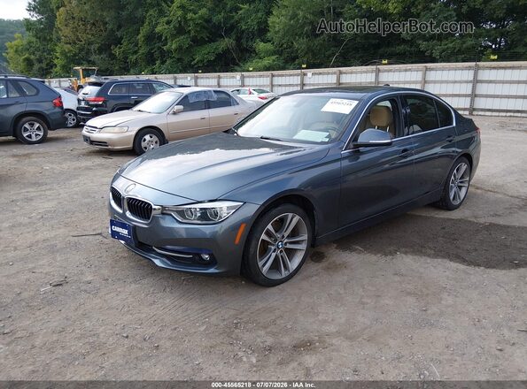 WBA8D9G32HNU64155 2017 BMW 3 SERIES Gray Przód lewy