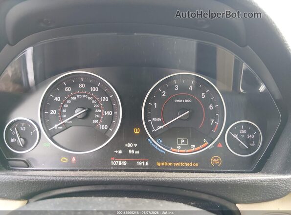WBA8D9G32HNU64155 2017 BMW 3 SERIES Gray Widok tylnych siedzeń