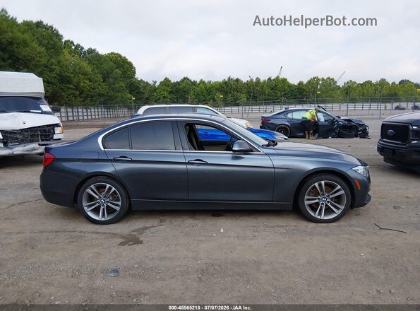 WBA8D9G32HNU64155 2017 BMW 3 SERIES Gray Widok wnętrza z tyłu