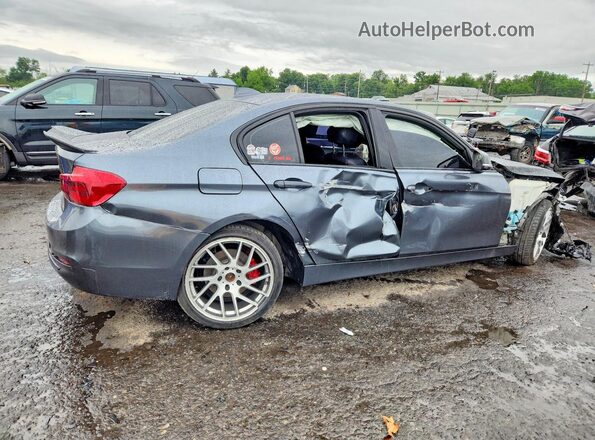 WBA8D9G36HNU64126 2017 BMW 3 SERIES Gray Rear right