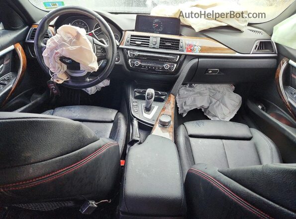 WBA8D9G36HNU64126 2017 BMW 3 SERIES Gray Dashboard view